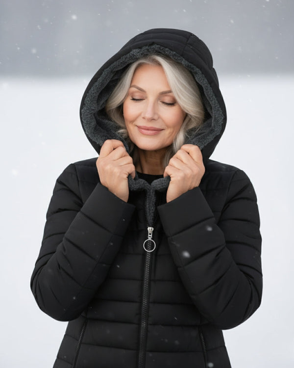 Clair | Polárbélelt Puffer Kabát