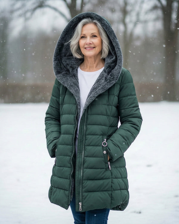 Clair | Polárbélelt Puffer Kabát
