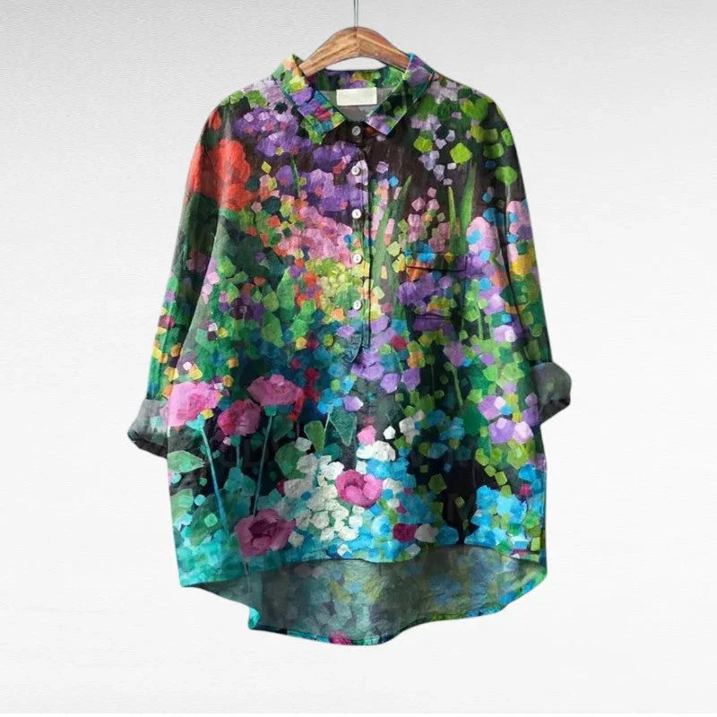 Mireva | Elegáns vintage stílusú blúz