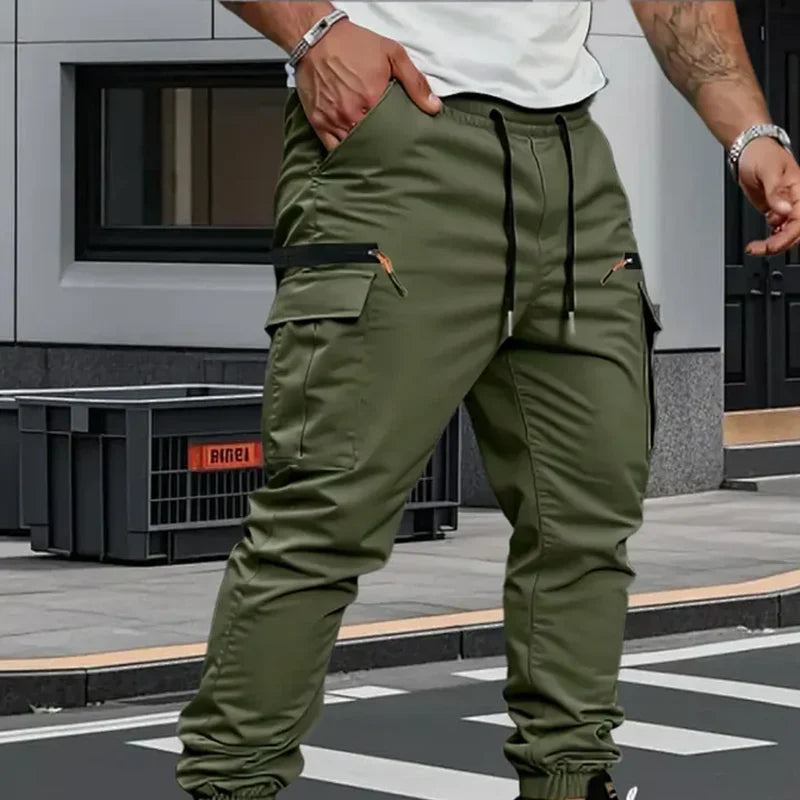 Marcel | Férfi rugalmas utility jogger nadrág