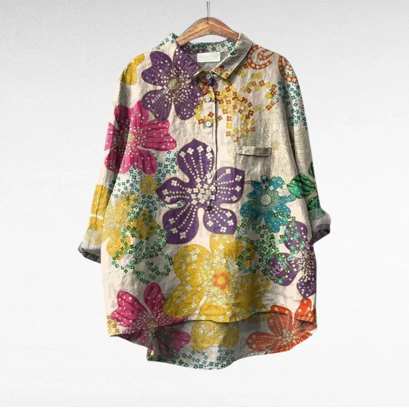 Mireva | Elegáns vintage stílusú blúz