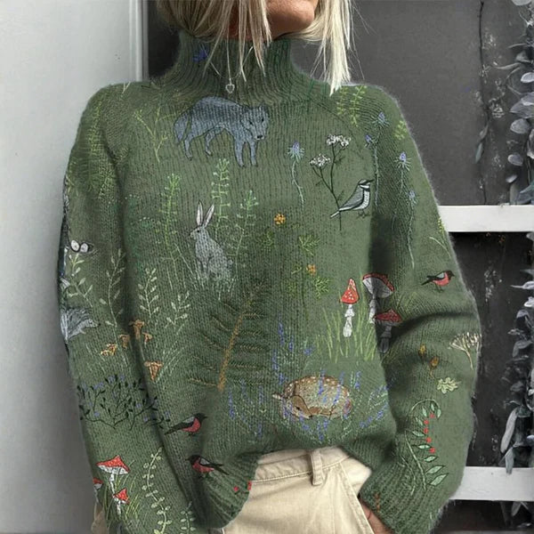 Ashley | Meleg és elegáns garbónyakú pulóver