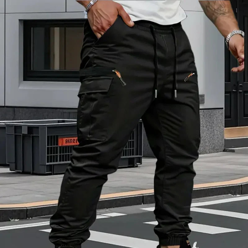 Marcel | Férfi rugalmas utility jogger nadrág