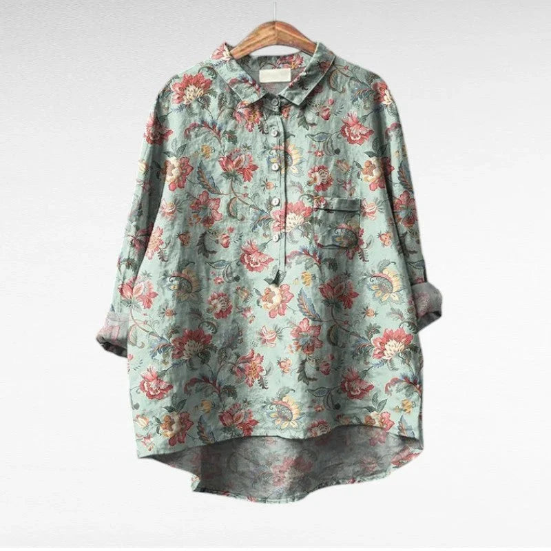 Muneca | Elegáns vintage stílusú blúz
