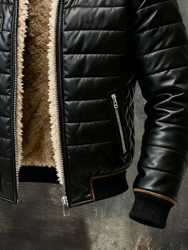 Jett | Steppelt kabát sherpa béléssel