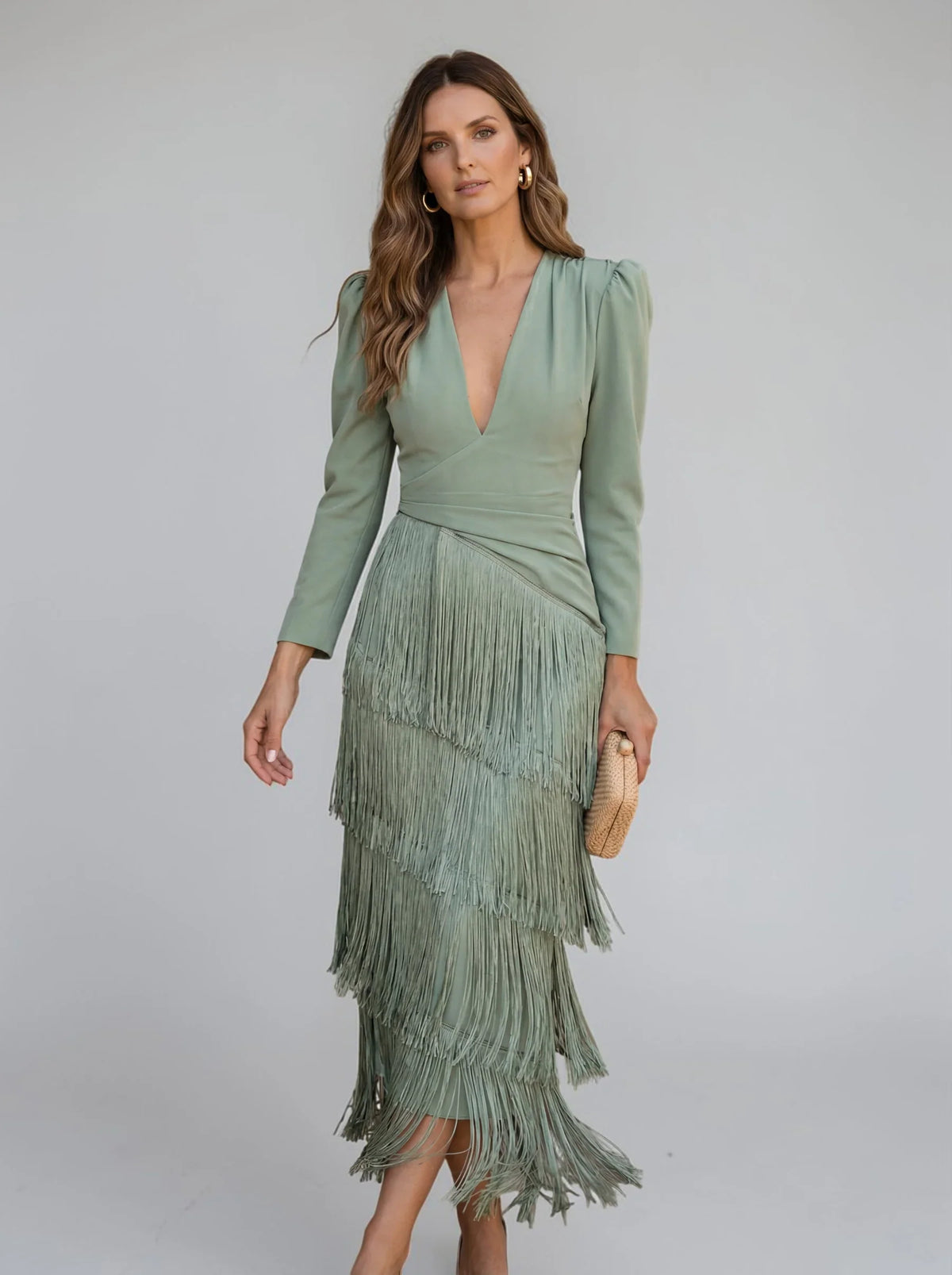 Sofi | Elegáns rojtos ruha