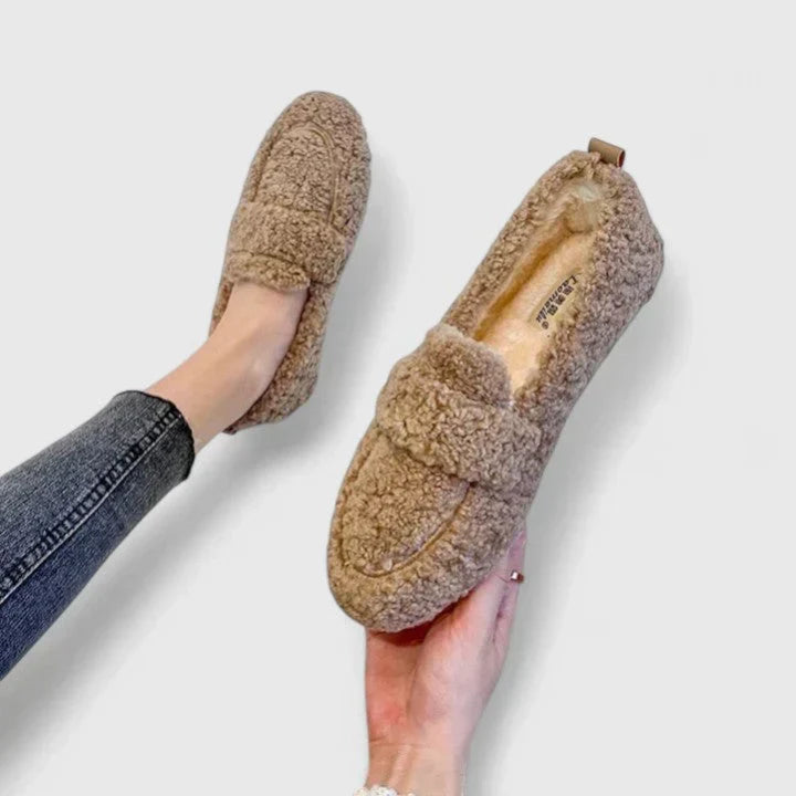 Solenne | Elegáns meleg mokaszinok