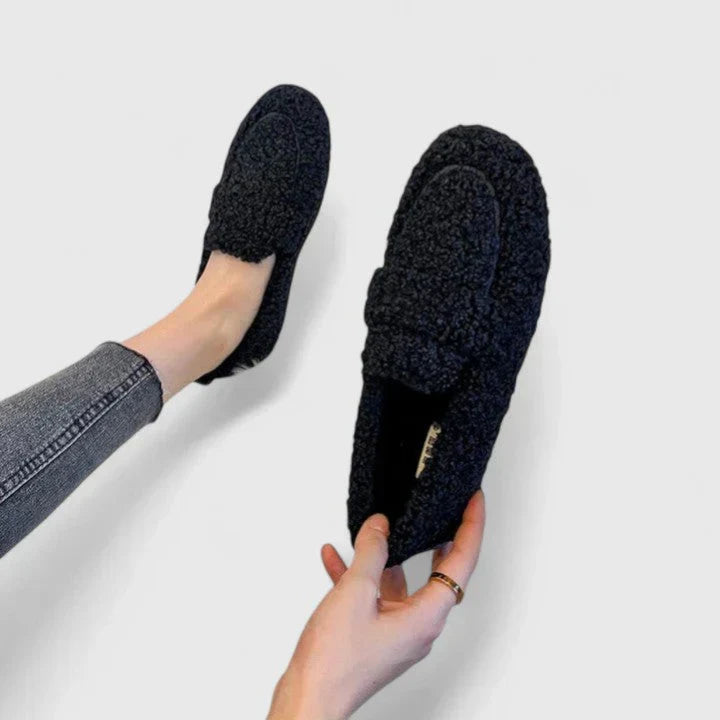 Solenne | Elegáns meleg mokaszinok