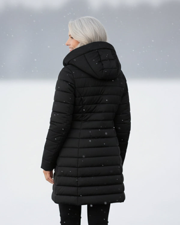 Clair | Polárbélelt Puffer Kabát