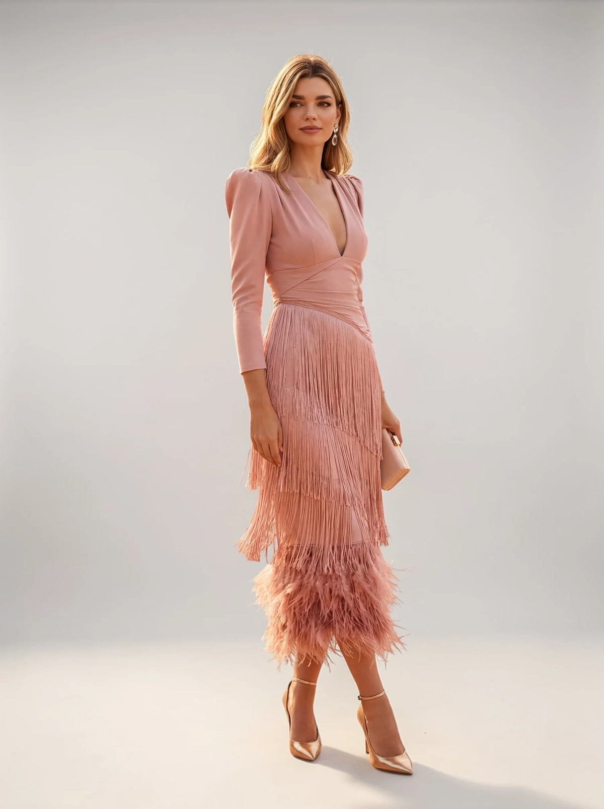 Sofi | Elegáns rojtos ruha
