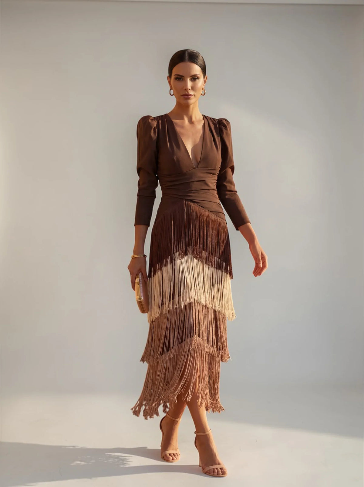 Sofi | Elegáns rojtos ruha