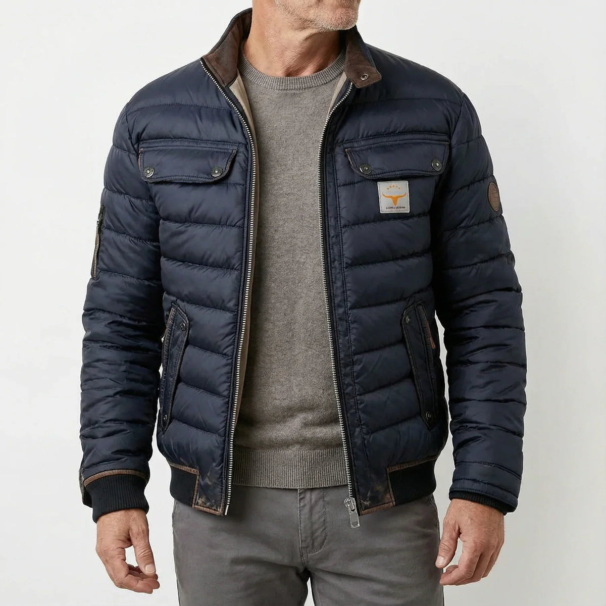 Harrison | Elegáns steppelt kabát