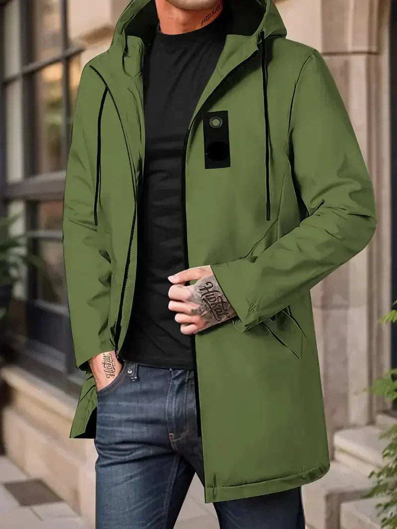 Conor | Kapucnis cipzáras férfi parka