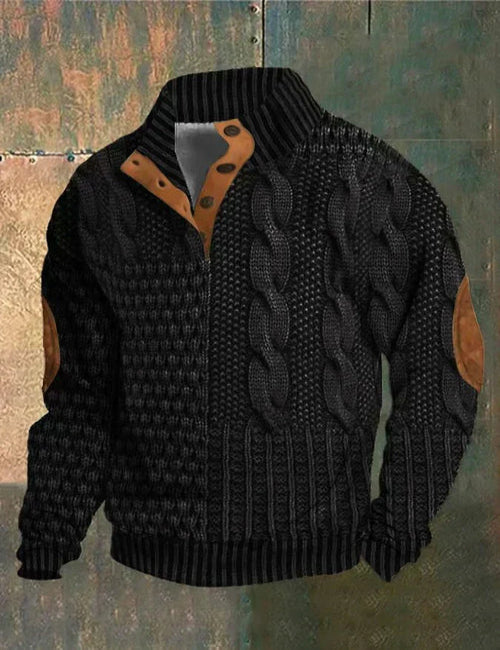 Georges | Vintage mintás pulóver