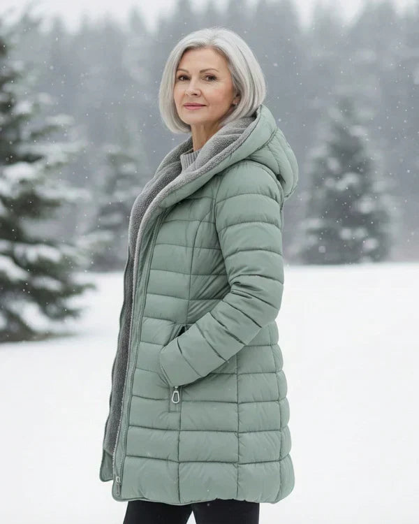 Clair | Polárbélelt Puffer Kabát