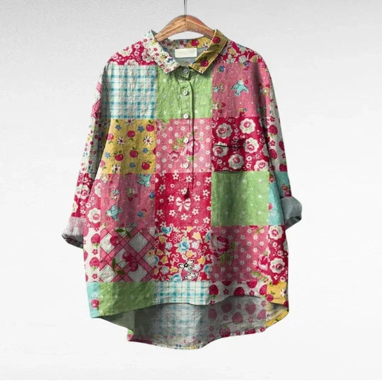 Mireva | Elegáns vintage stílusú blúz