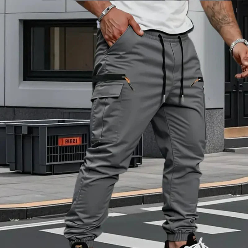 Marcel | Férfi rugalmas utility jogger nadrág