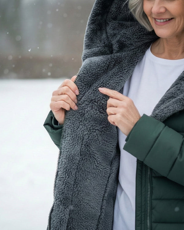 Clair | Polárbélelt Puffer Kabát