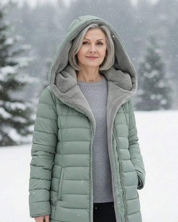 Clair | Polárbélelt Puffer Kabát