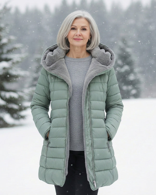 Clair | Polárbélelt Puffer Kabát